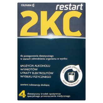 Colfarm 2KC Restart Dietetyczny środek specjalnego przeznaczenia medycznego 4 saszetki