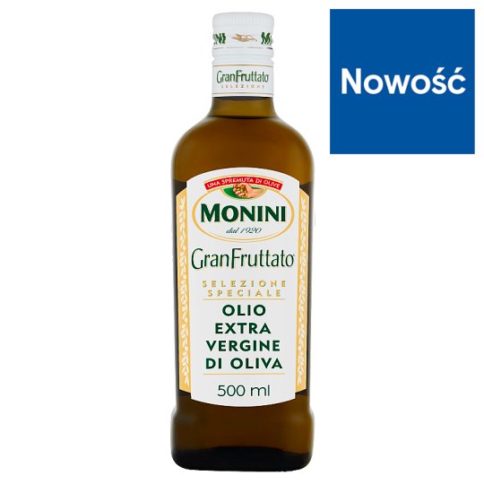 Monini GranFruttato Oliwa z oliwek najwyższej jakości z pierwszego tłoczenia 500 ml