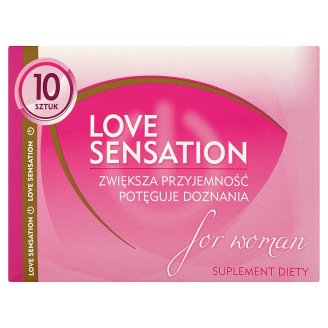 Love Sensation Suplement diety dla kobiet 5,02 g (10 kapsułek)