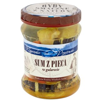 Mazurskie Przysmaki Sum z pieca w galarecie 450 g