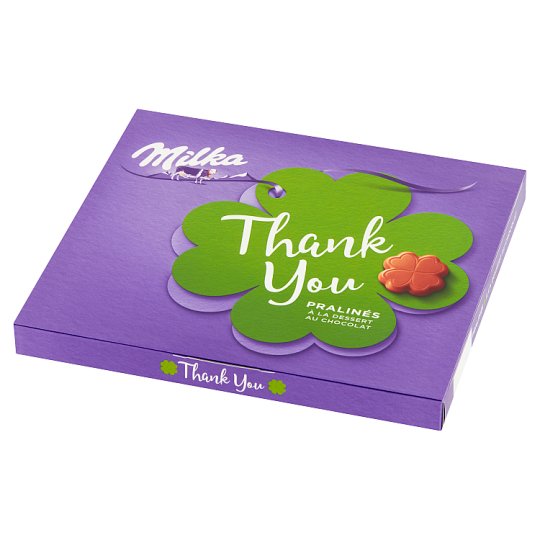 Milka Czekoladki mleczne z nadzieniem kakaowym 110 g (20 sztuk)