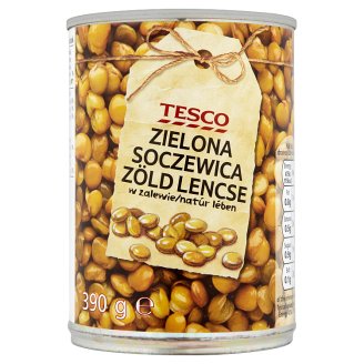 Tesco Zielona soczewica w zalewie 390 g