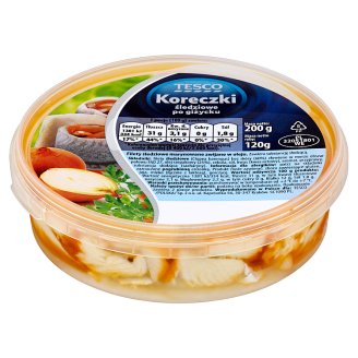 Tesco Koreczki śledziowe po giżycku 200 g