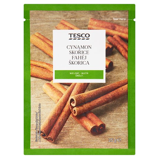 Tesco Cynamon mielony 25 g