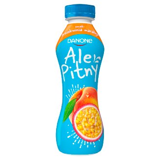Danone ale Pitny Brzoskwinia marakuja Napój jogurtowy 290 g