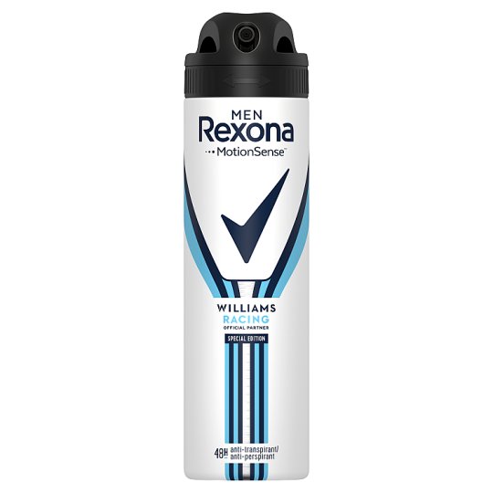 Rexona Men Motionsense Williams Racing Antyperspirant w aerozolu 150 ml