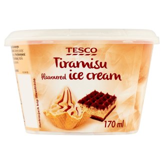Tesco Tiramisu Flavoured Ice Cream 90 g