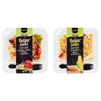 Perla Sałatka z kaszy bulgur różne smaki 180 g