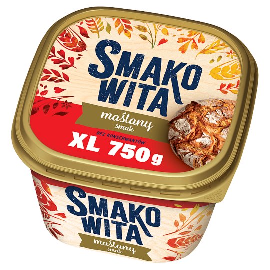 Smakowita Buttery Flavour Margarine 750 g