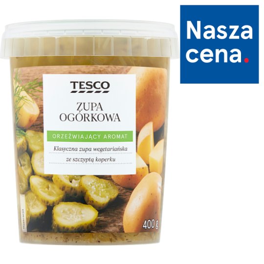 Tesco Zupa ogórkowa 400 g