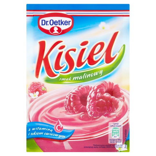 Dr. Oetker Raspberry Flavoured Instant Jelly 38 g