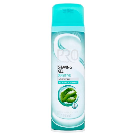 Tesco Pro Formula Sensitive Żel do golenia dla kobiet 200 ml