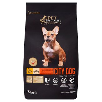 Tesco Pet Specialist Premium Karma dla dorosłych psów bogata w świeżego kurczaka i ryż 1,5 kg