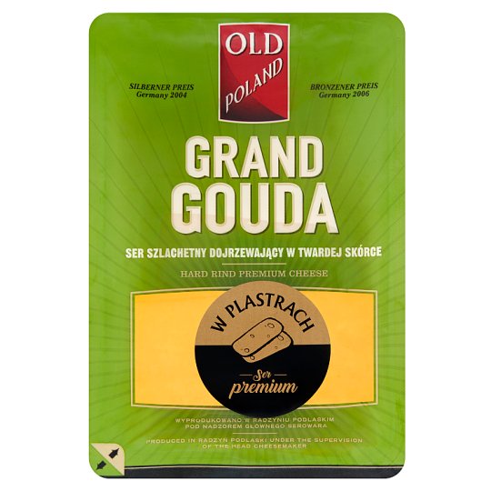 Old Poland Ser Grand Gouda w plastrach 135 g