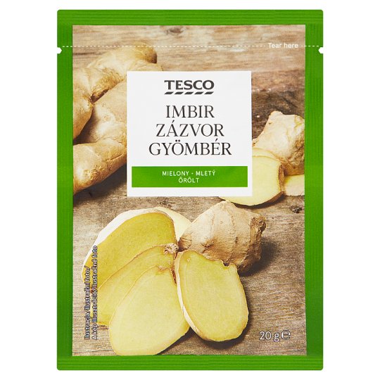 Tesco Imbir mielony 20 g