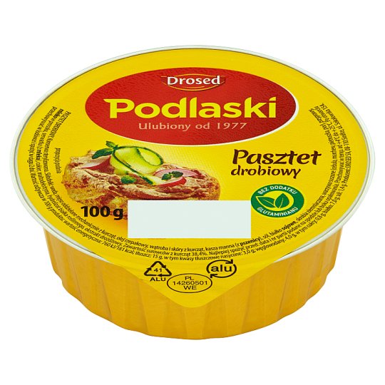 Drosed Podlaski Pasztet drobiowy 100 g
