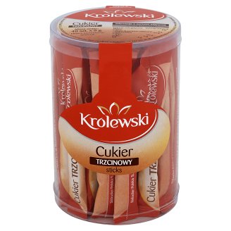 Cukier Królewski Cukier trzcinowy sticks 40 x 5 g