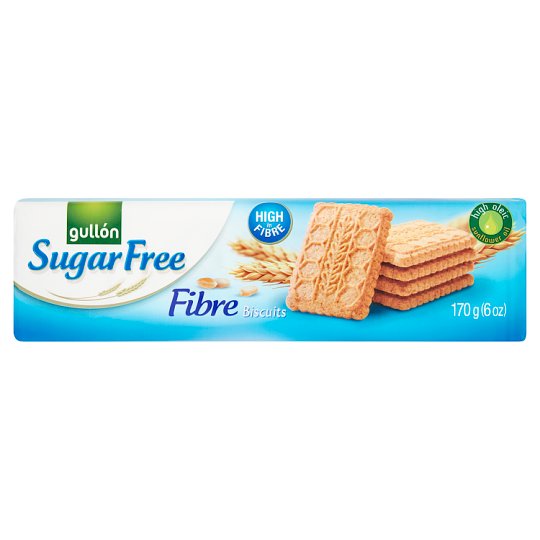 Gullón Pełnoziarniste ciastka bez dodatku cukrów 170 g