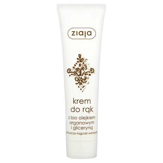 Ziaja Krem do rąk z bio olejkiem arganowym i gliceryną 100 ml