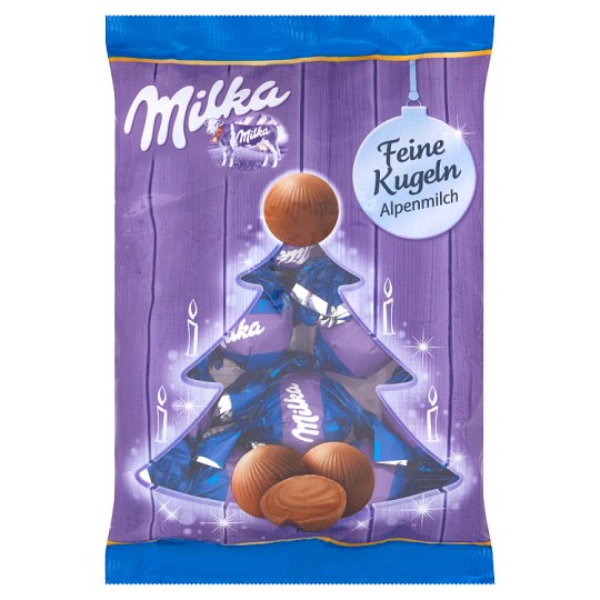 Milka Feine Kugeln Czekolada mleczna z mleka alpejskiego 90 g