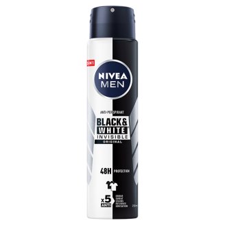 NIVEA MEN Black&White Invisible Original Antyperspirant w aerozolu 250 ml