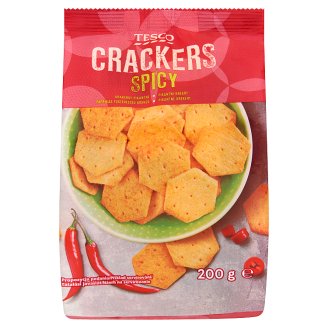 Tesco Krakersy pikantne 200 g