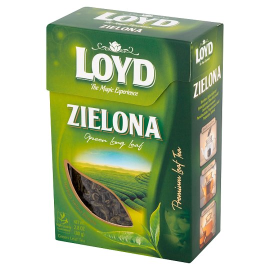 Loyd Herbata zielona liściasta 80 g