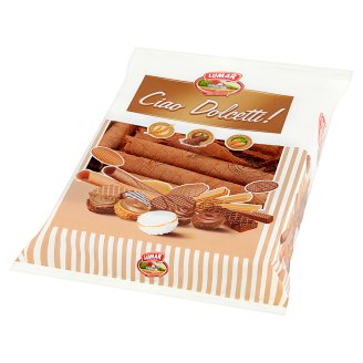 Lumar Maślane rurki waflowe z kakao 450 g