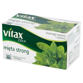 Vitax Zioła Mięta strong Herbata ziołowa 30 g (20 torebek)