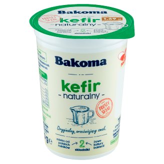 Bakoma Kefir naturalny 230 g