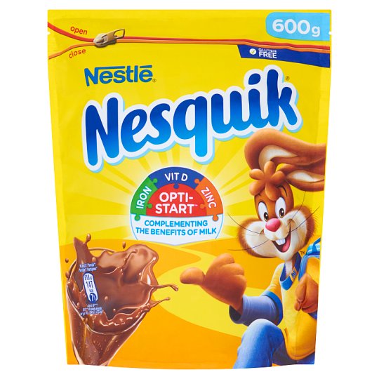 Nesquik Opti-Start Sweetened Cocoa Soluble with Vitamins and Minerals 600 g