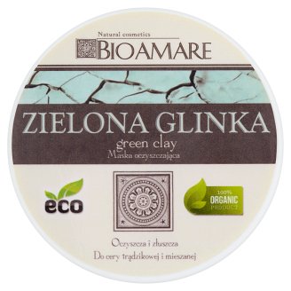 Bioamare Zielona glinka Maska oczyszczająca 100 ml