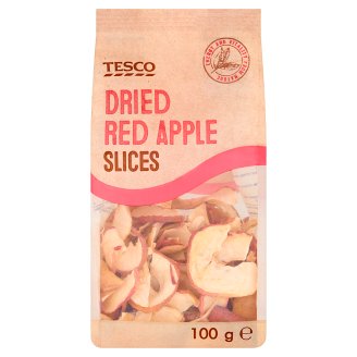 Tesco Jabłka suszone w plastrach 100 g