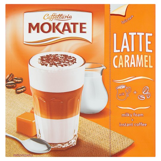 Mokate Caffetteria Latte karmelowe 22 g