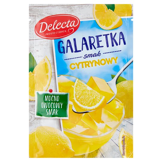 Delecta Lemon Flavoured Jelly 70 g