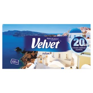 Velvet Relax Chusteczki uniwersalne 2 warstwowe 130 sztuk