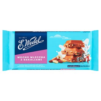 E. Wedel Czekolada mleczna z bakaliami 100 g