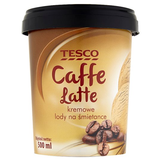 Tesco Caffe Latte Ice Cream 500 ml