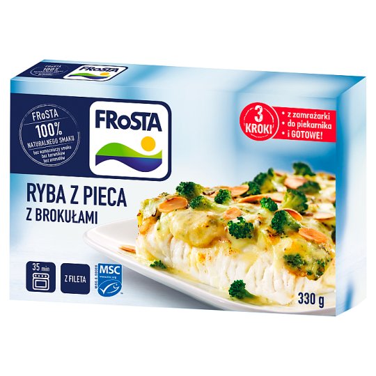 FRoSTA Ryba z pieca z brokułami 330 g