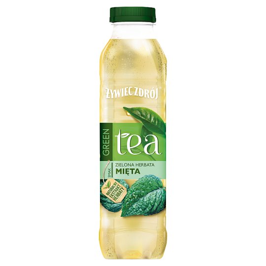 Żywiec Zdrój Green Tea Napój niegazowany zielona herbata mięta 500 ml