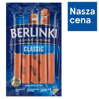 Morliny Berlinki Classic Parówki 250 g