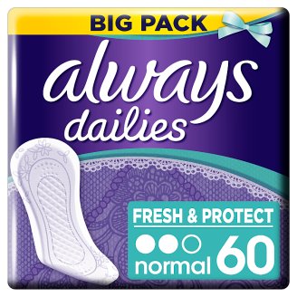 Always Dailies Fresh & Protect Normal Wkładki Higieniczne x 60