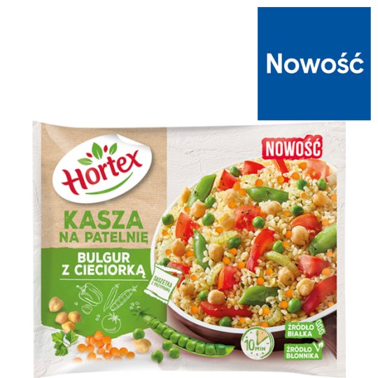 Hortex Kasza na patelnię bulgur z cieciorką 400 g