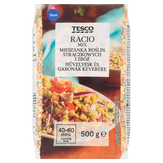 Tesco Racio Mieszanka roślin strączkowych i zbóż 500 g