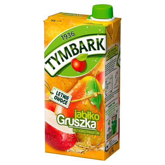 Tymbark Napój jabłko gruszka 1 l