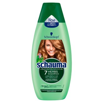 Schauma 7 Herbs Szampon odświeżający 400 ml