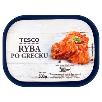 Tesco Ryba po grecku 500 g