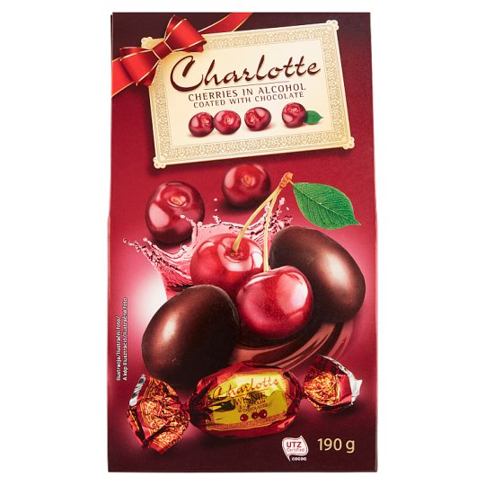 Charlotte Cherries in Alcohol Coated with Chocolate 190 g