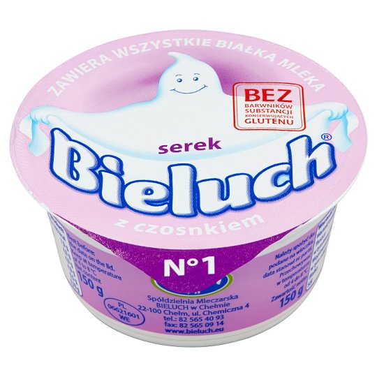 Bieluch Serek z czosnkiem 150 g