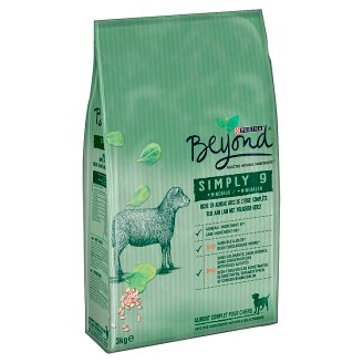 Purina Beyond Simply 9 Pełnoporcjowa karma dla dorosłych psów bogata w jagnięcinę 3 kg